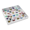 Butterflies Around the World Silver Leaf Tray