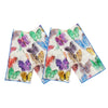 Spring Butterflies Linen Dinner Napkins, Set of 2