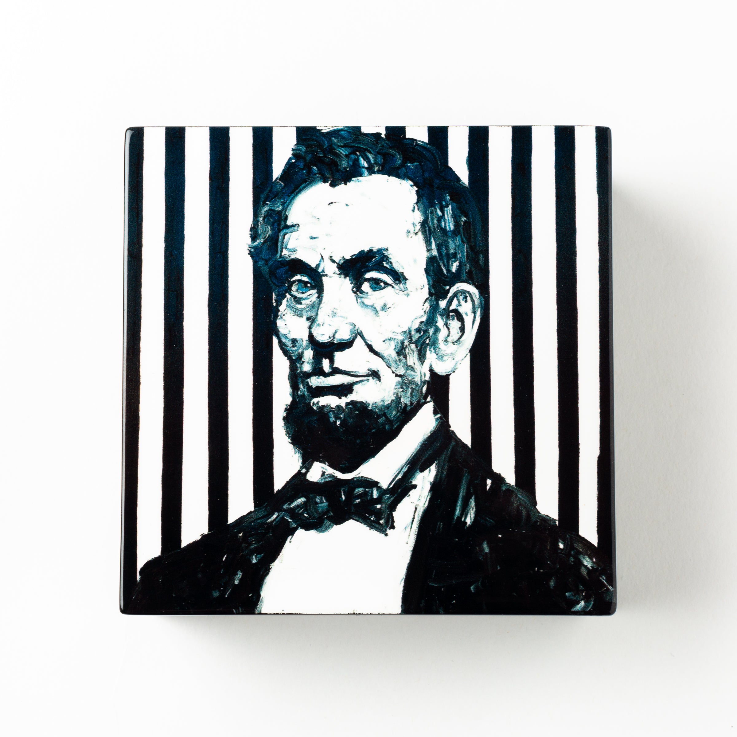 Abraham Lincoln Coaster Box Set with 4 Coasters