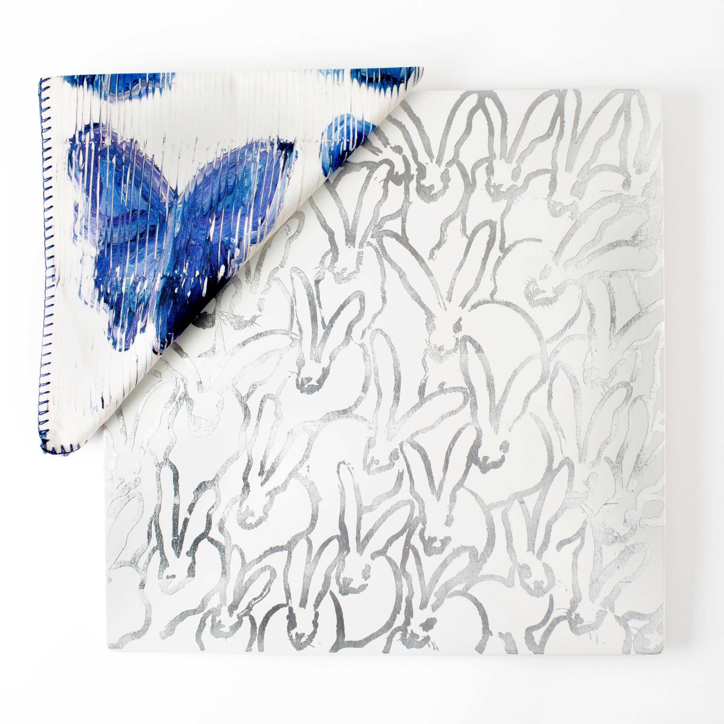 Butterflies in Blue Dinner Napkin