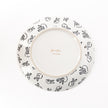 Rabbit Run Accent Plate with Hand-Painted Gold Rim, Set of 2