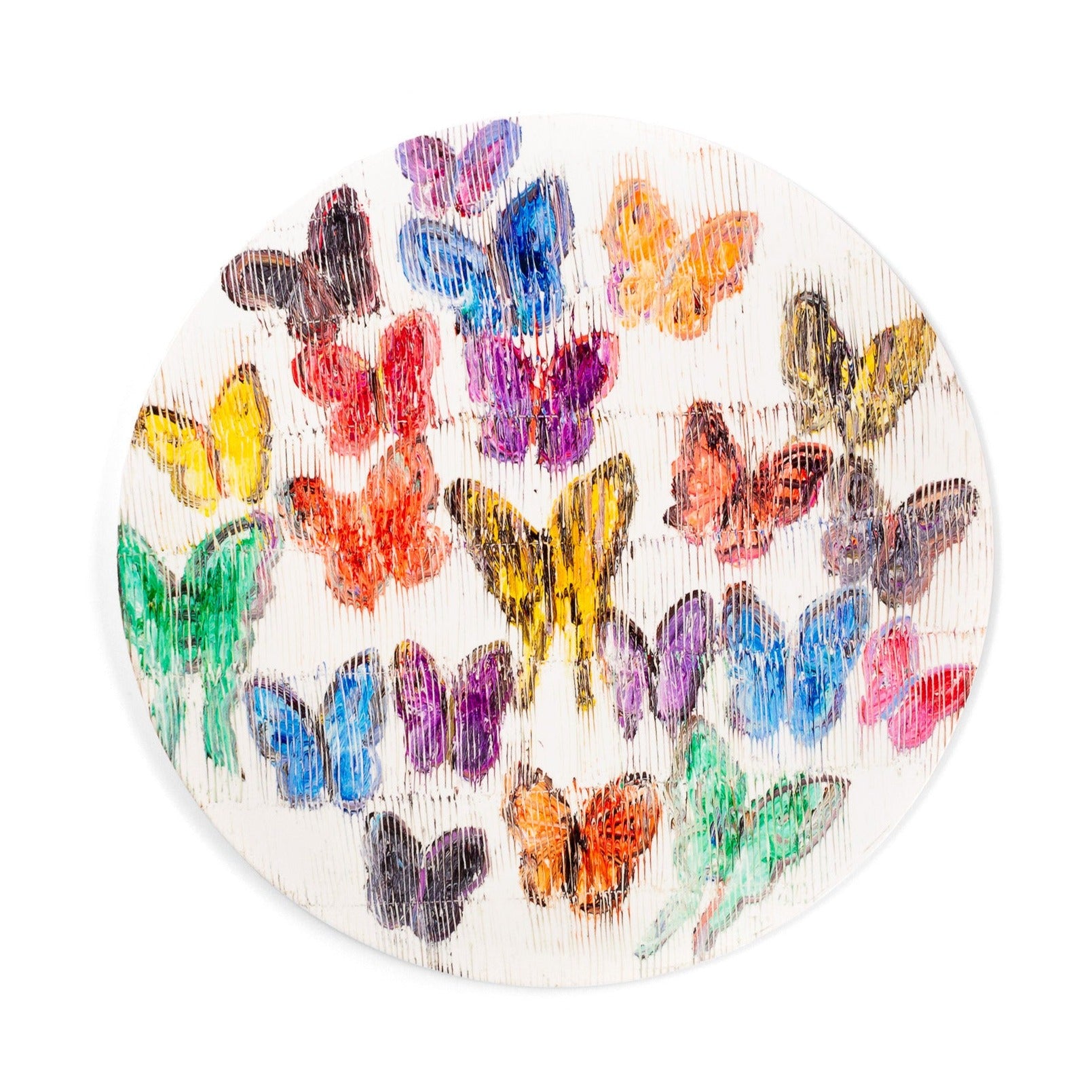 Spring Butterflies Lacquered Placemat