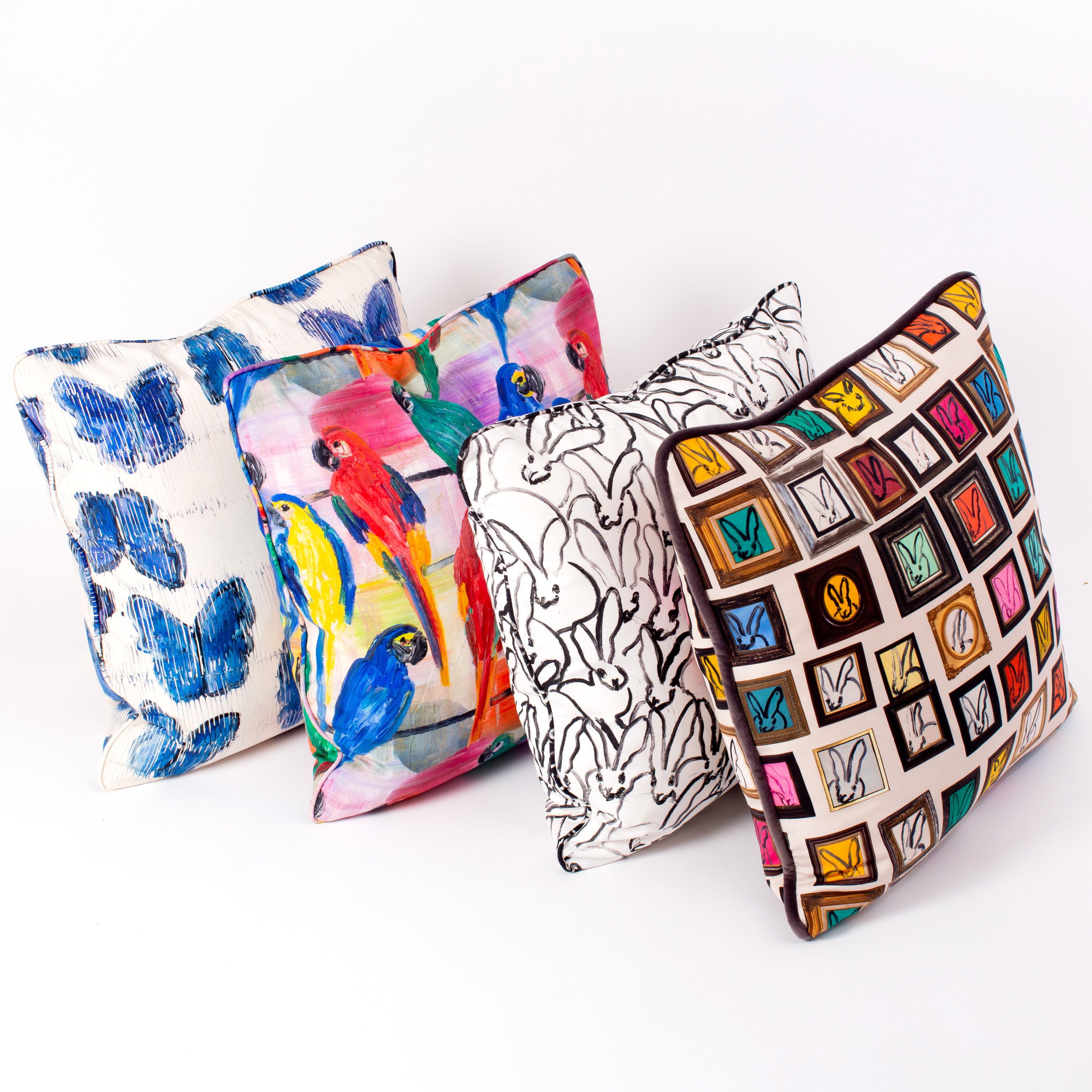 Hunt's Studio Cotton Pillow Cover, 22 x 22
