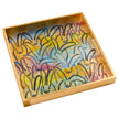 Glam Bunnies Gold Leaf Tray