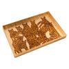Ocelot Queen Gold Leaf Tray