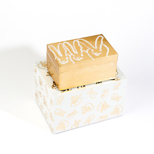 Bunny Stack Gold Leaf Box Set