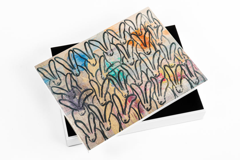 Ritzy Rabbits Lacquer Box