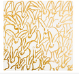 Rabbit Run Gold Leaf & Lacquer Placemat