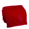 Hand-Embroidered Silk & Velvet Bunny Blanket, Aquamarine