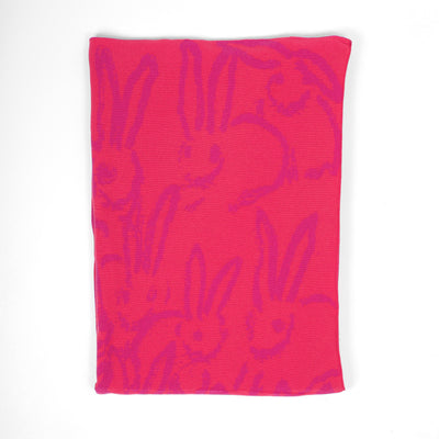 Rabbit Run Cashmere Throw, Begonia and Lilac