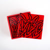 Red Rover Lacquer Coaster Box Set