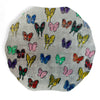 Butterflies Around the World Silver Leaf & Lacquer Placemat