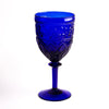 Arcadia Glass Goblet - Cobalt